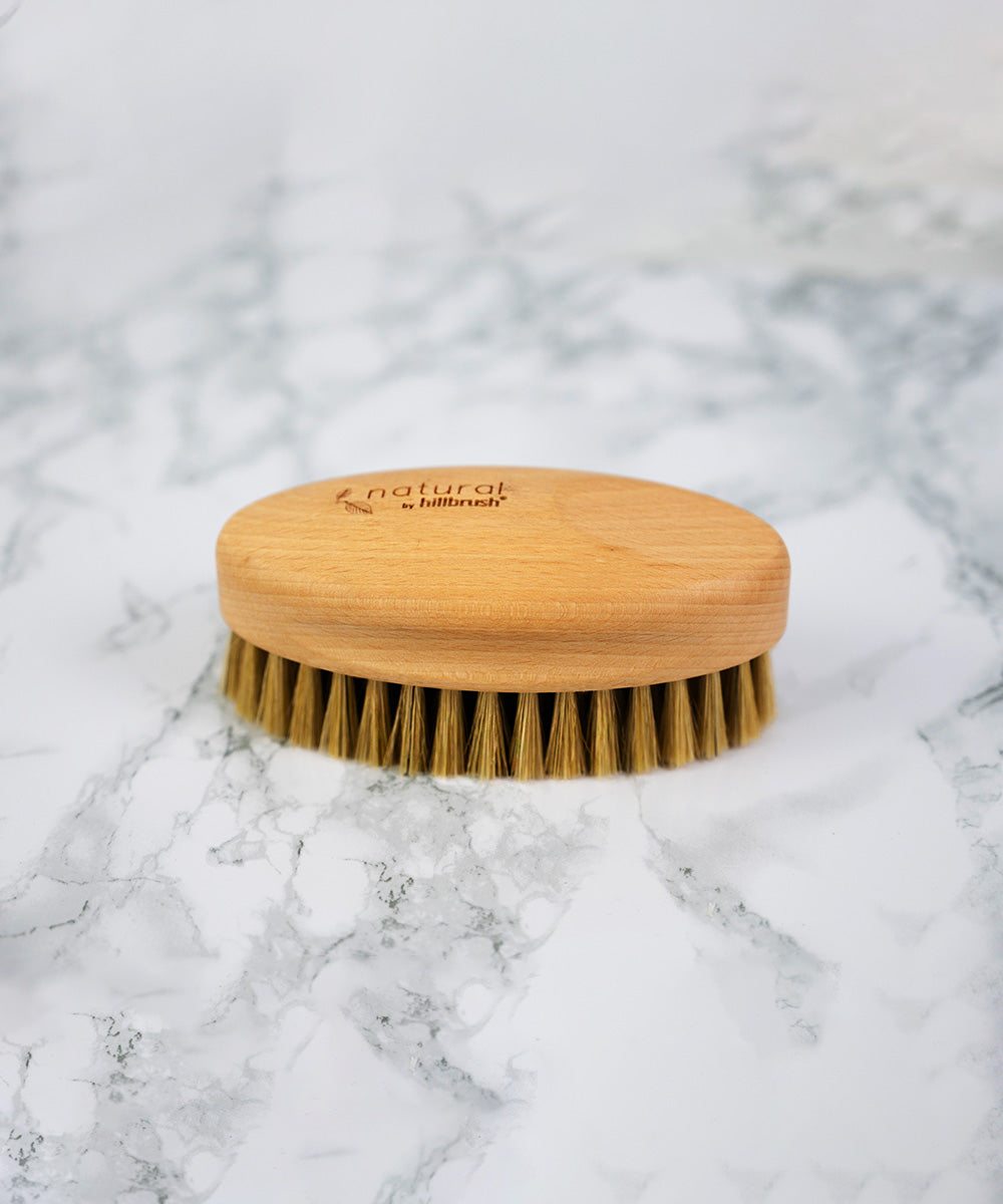 Natural by Hillbrush Large Shoe Shine Brush - Soft